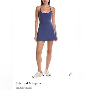 Spiritual Gangster Lia active dress with built in shorts